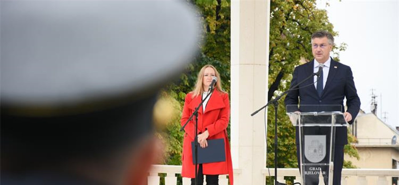 Plenković u Bjelovaru: Činimo maksimalne napore da se u ovom kraju Hrvatske živi bolje i kvalitetnije 